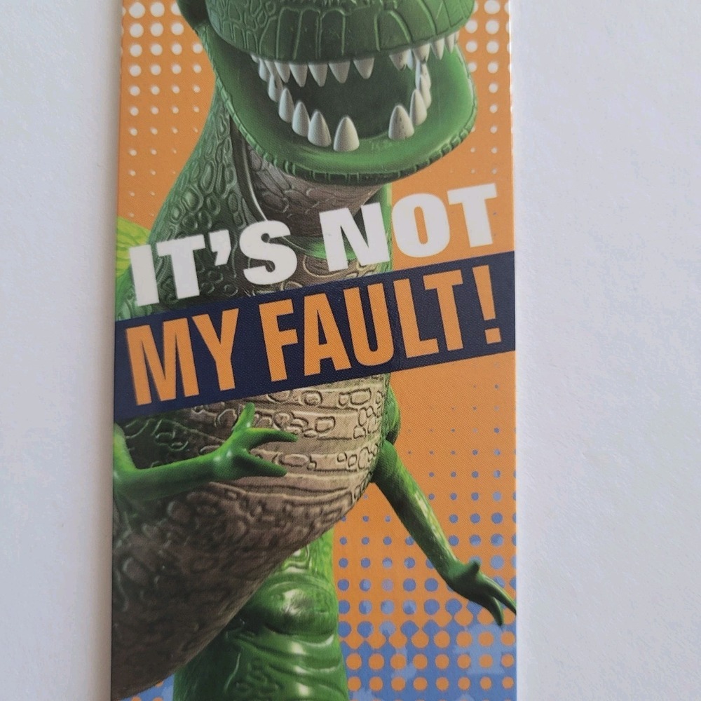 2010 Toy Story 3 T Rex Bookmark Magnetic Magnet UK That Company Called If, #6805 - Picture 8 of 16